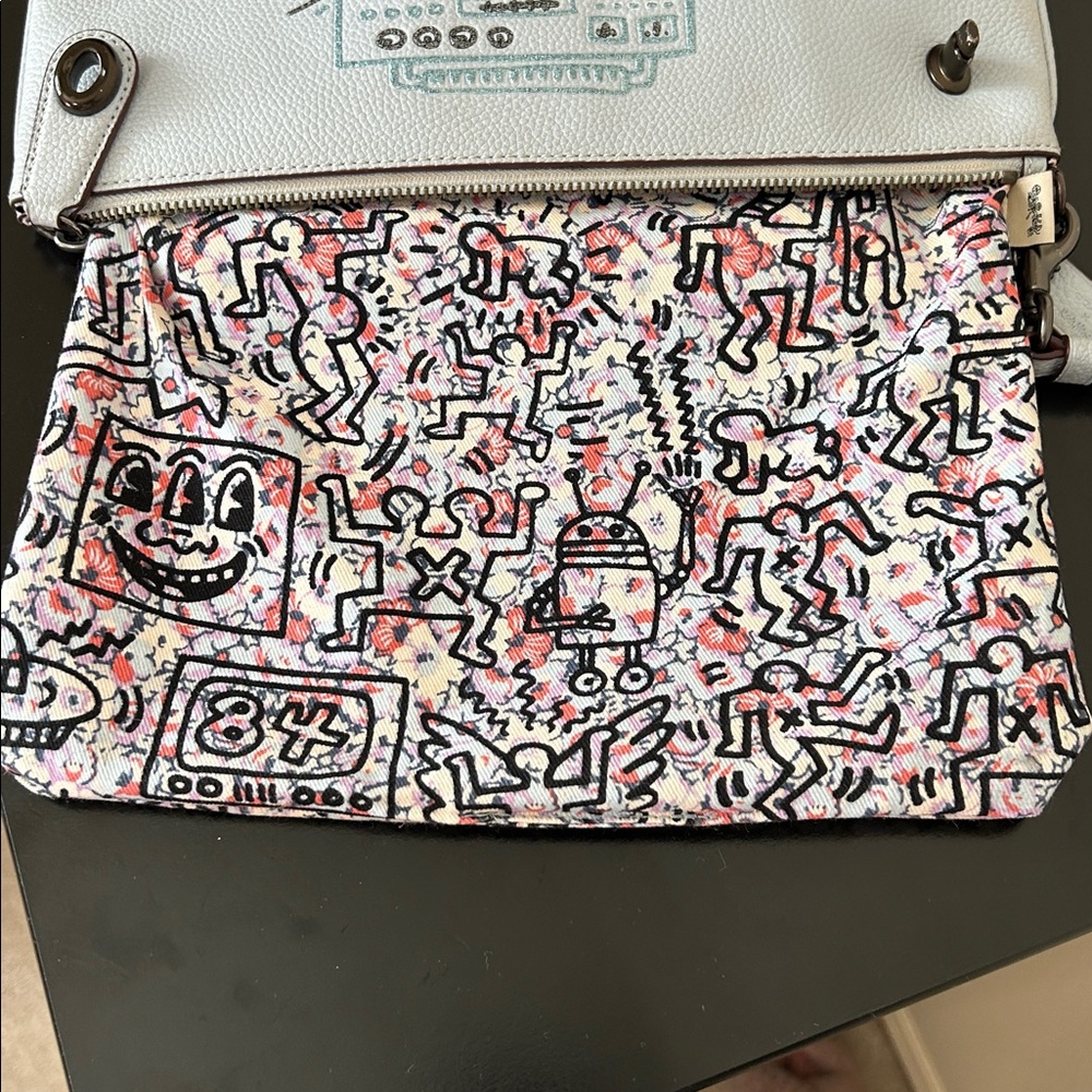 Coach X Keith Haring Turnlock Wristlet 30 Limited Edition Collaboration - Picture 14 of 16
